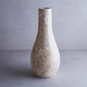 Marble Teardrop Vase（大理石泪滴花瓶)